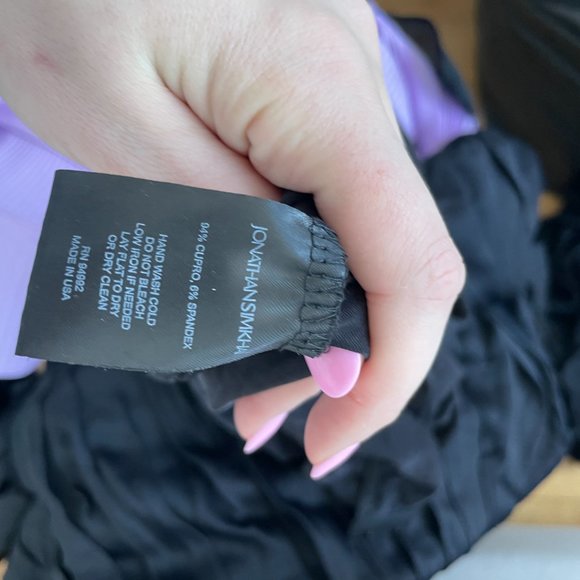 Jonathan Simkhai Standard Haze Jersey Cutout Bodysuit Turtle Neck Stretch Small - Picture 5 of 13